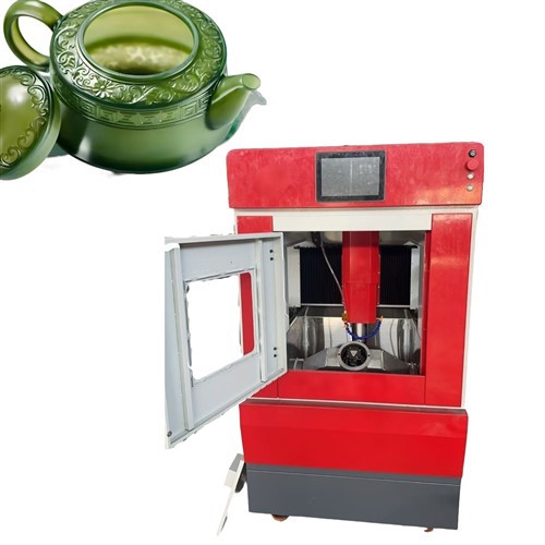 Professional Mini 5-Axis CNC Stone Engraving Machine For Complex 3D Sculpting